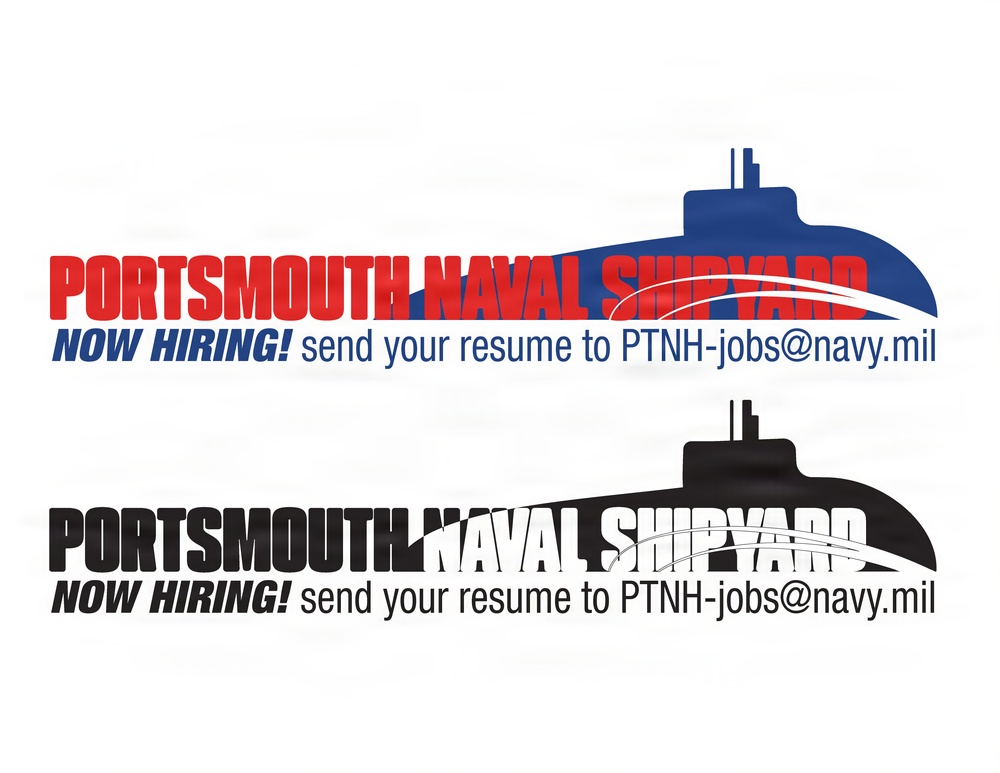 Portsmouth Naval Shipyard hiring logo 1