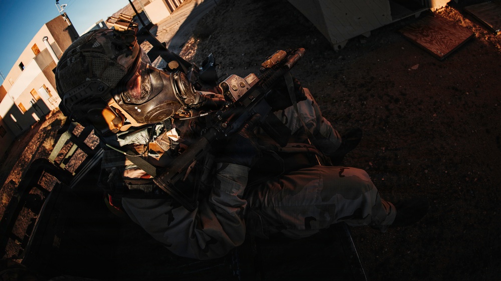 EOD Technicians Conduct a Chemical Drill