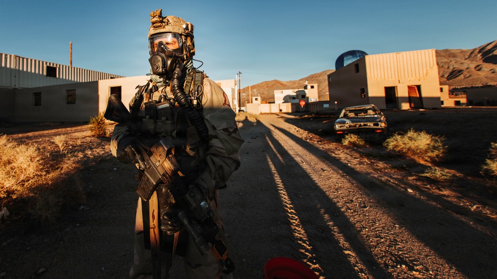EOD Technicians Conduct a Chemical Drill