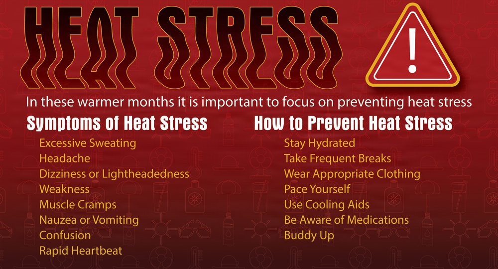 Heat Stress magazine graphic