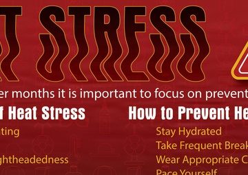 Heat Stress magazine graphic