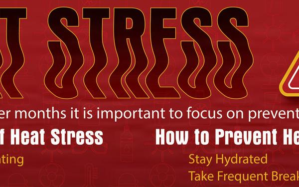 Heat Stress magazine graphic