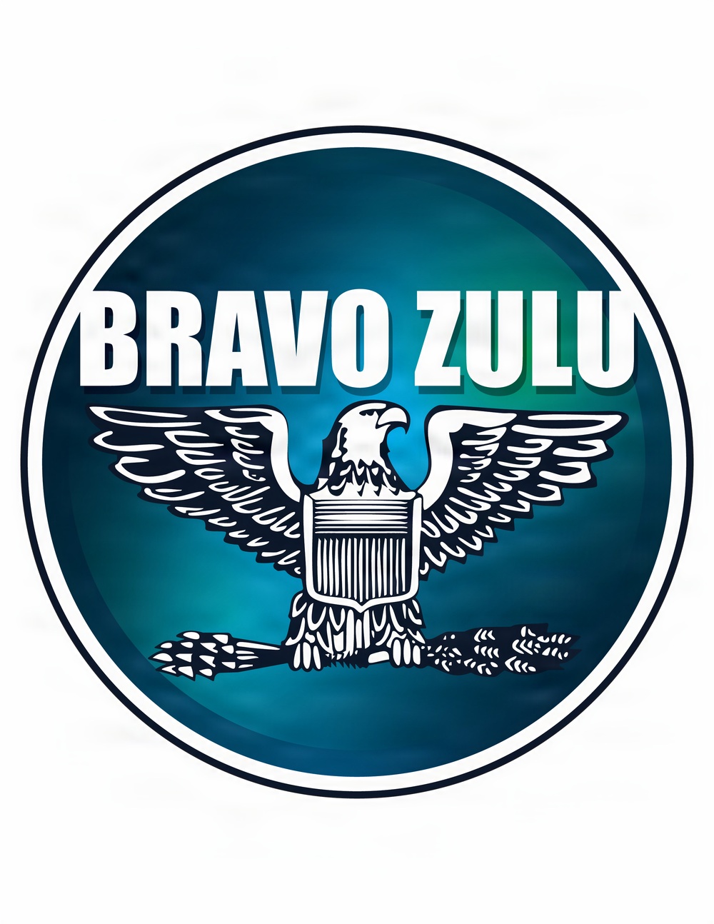 Bravo Zulu Sticker 2