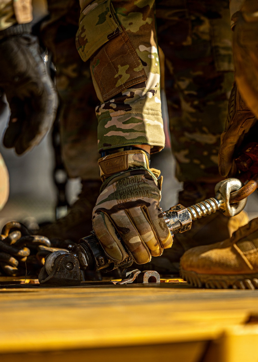 82nd CAB HHC Railhead Training