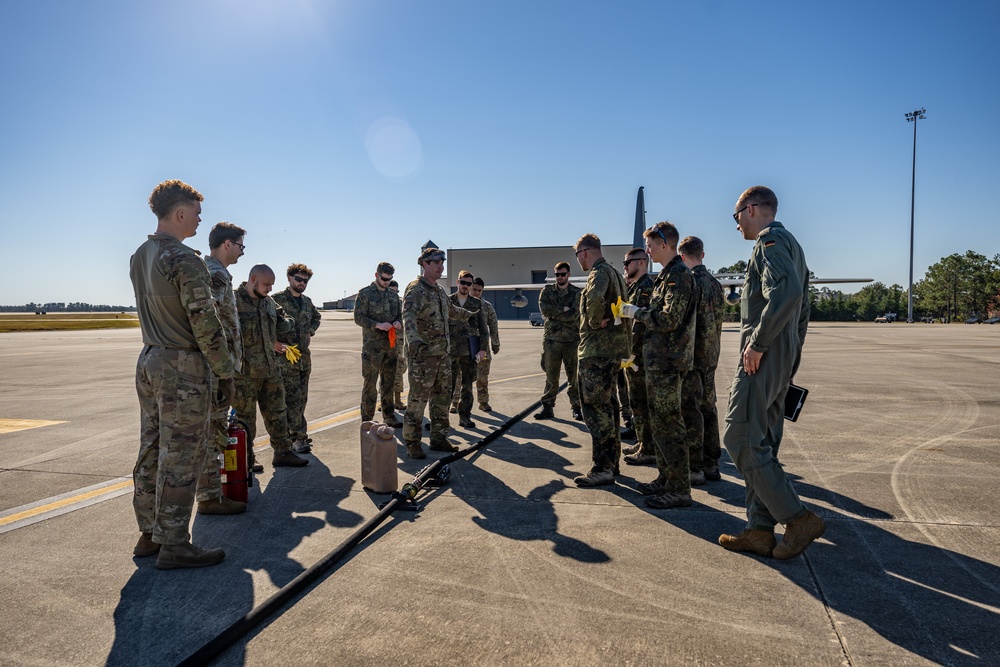 Fueling the Fight: U.S. and German Airmen in Action