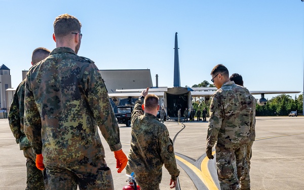 Fueling the Fight: U.S. and German Airmen in Action