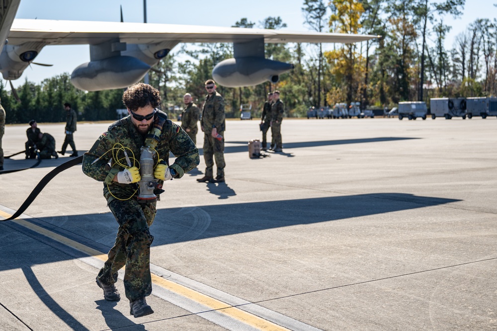 Fueling the Fight: U.S. and German Airmen in Action