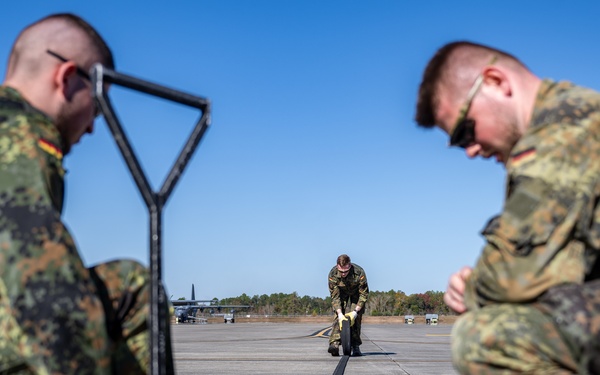 Fueling the Fight: U.S. and German Airmen in Action