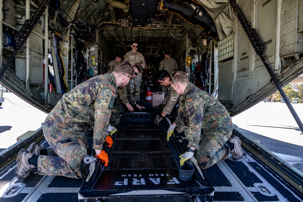 Fueling the Fight: U.S. and German Airmen in Action