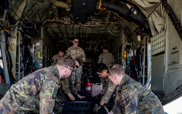 Fueling the Fight: U.S. and German Airmen in Action
