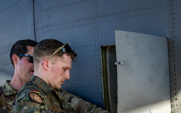 Fueling the Fight: U.S. and German Airmen in Action