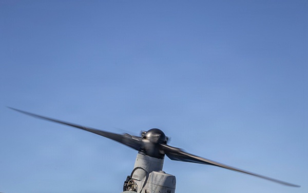 22nd MEU Conducts MV-22B Maintenance Aboard USS Iwo Jima