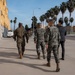The Republic of Korea Sgt. Maj of the Marine Corps visits MCRDSD