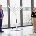 Menorah Lighting at Walter Reed