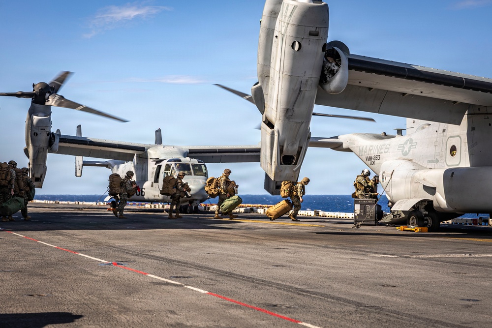 USS Iwo Jima Conducts Flight Operations