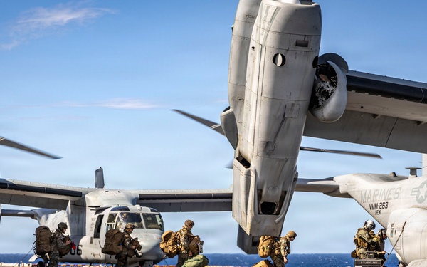 USS Iwo Jima Conducts Flight Operations