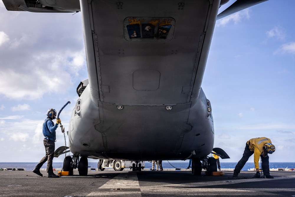 USS Iwo Jima Conducts Flight Operations