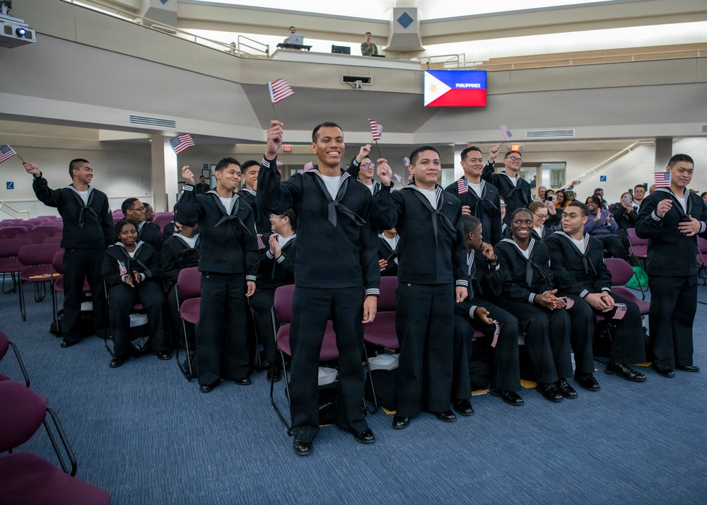 Recruit Training Command Naturalization Ceremony