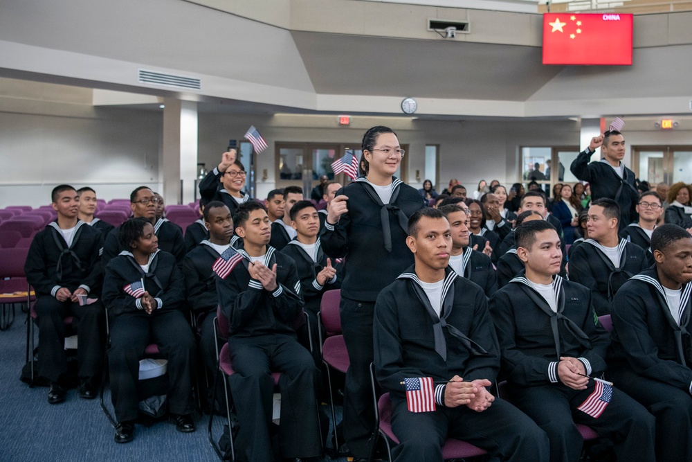 Recruit Training Command Naturalization Ceremony