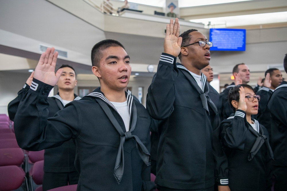 Recruit Training Command Naturalization Ceremony