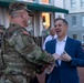 Indiana Senator Jim Banks Greets Guardsmen on Patrol in Washington, D.C.