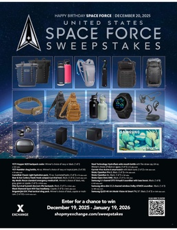 Exchange Celebrates Space Force Birthday with $15,000 in Prizes