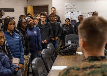 MCAS Beaufort educational tour Sprayberry High School Navy JRTOC