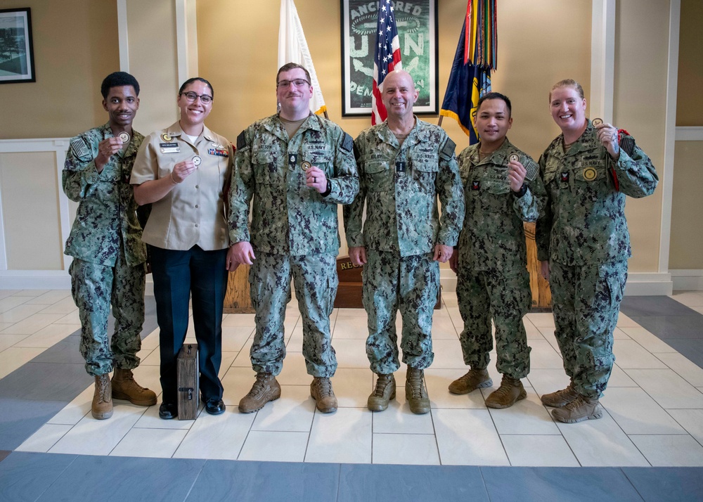 Vice Chief of Naval Operations, Adm. Jim Kilby visits RTC Great Lakes