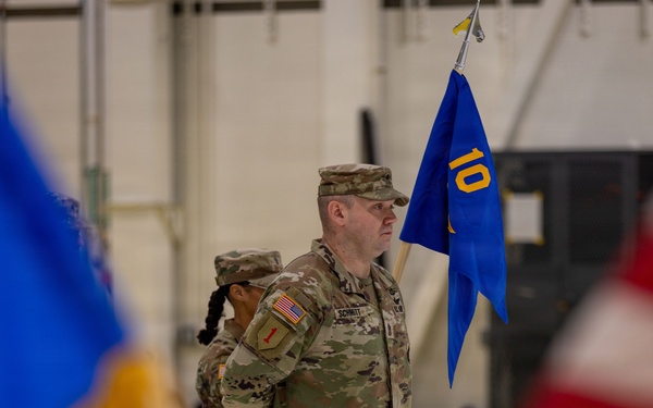 Foxtrot Company 1-10 Attack Battalion Activation Ceremony