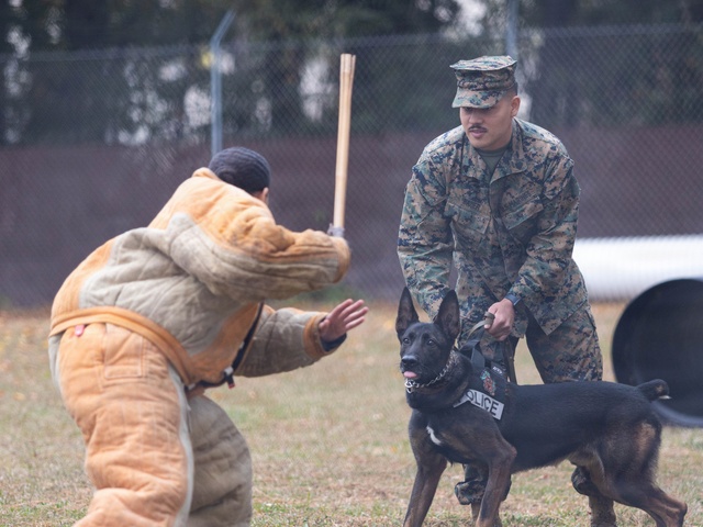 MCAS Beaufort educational tour Sprayberry High School Navy JRTOC