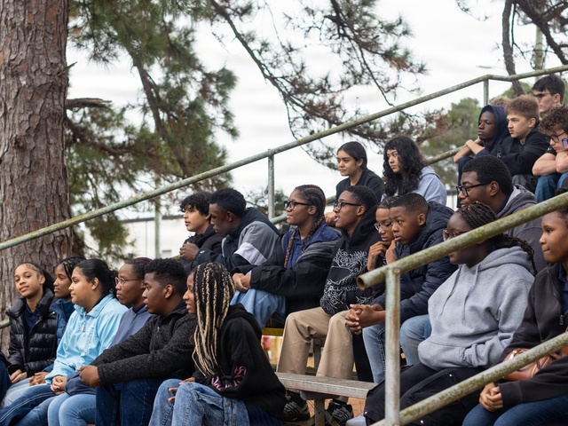 MCAS Beaufort educational tour Sprayberry High School Navy JRTOC