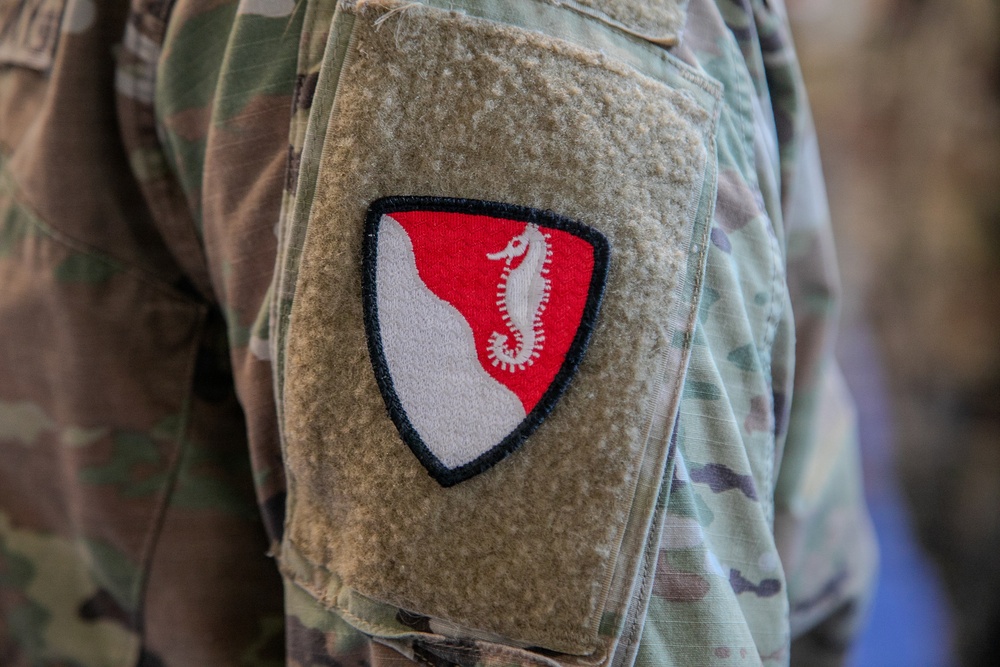 5th Engineer Battalion Welcomed Into the 1st Infantry Division During Patching Ceremony