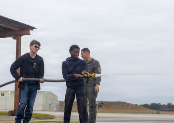 MCAS Beaufort educational tour Sprayberry High School Navy JRTOC