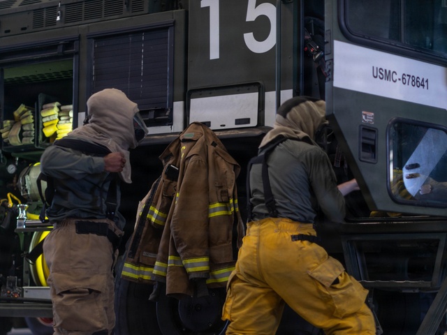MCAS Beaufort educational tour Sprayberry High School Navy JRTOC