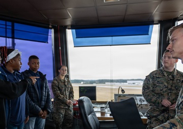 MCAS Beaufort educational tour Sprayberry High School Navy JRTOC