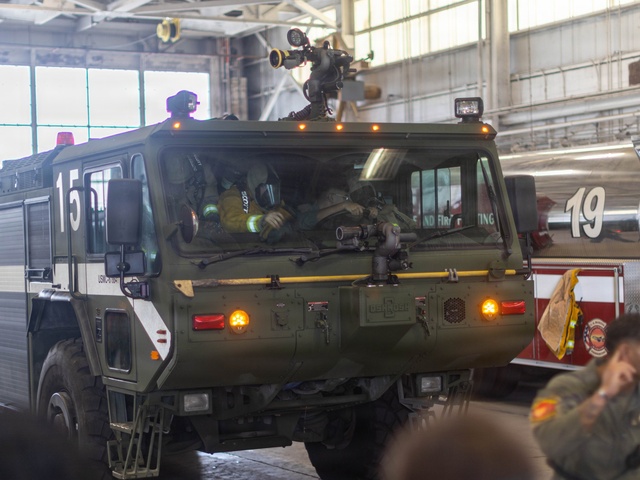 MCAS Beaufort educational tour Sprayberry High School Navy JRTOC