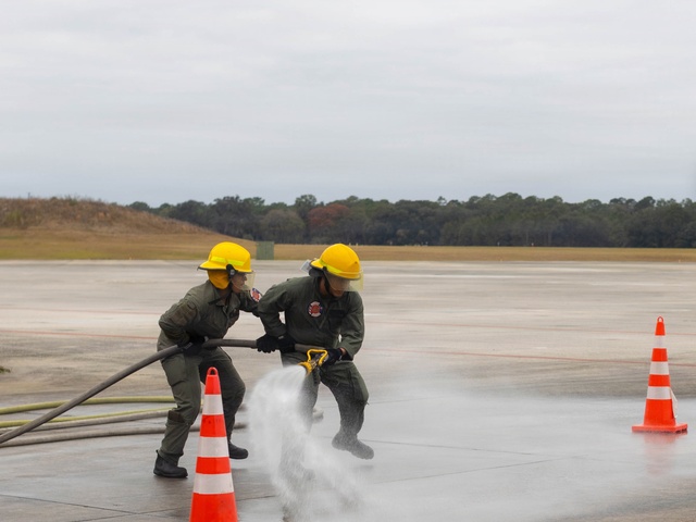 MCAS Beaufort educational tour Sprayberry High School Navy JRTOC