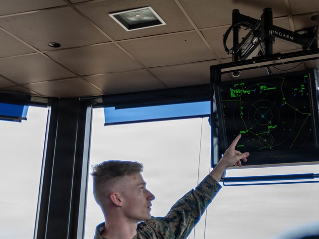 MCAS Beaufort educational tour Sprayberry High School Navy JRTOC