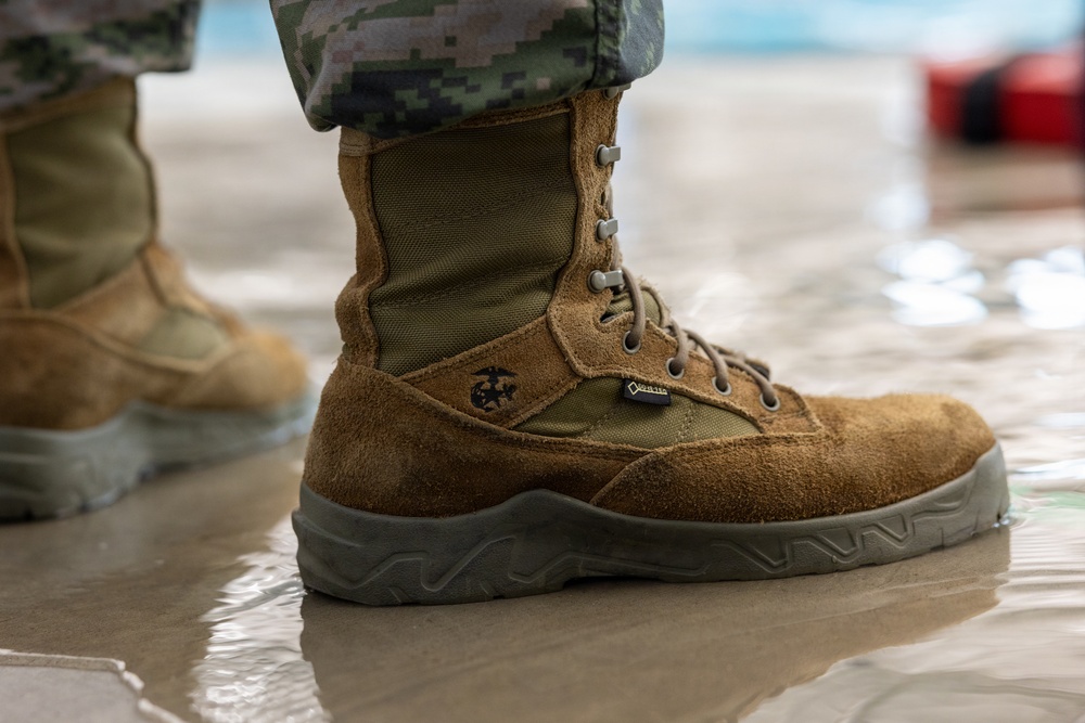 The Republic of Korea Sergeant Major of the Marine Corps visits MCRD San Diego