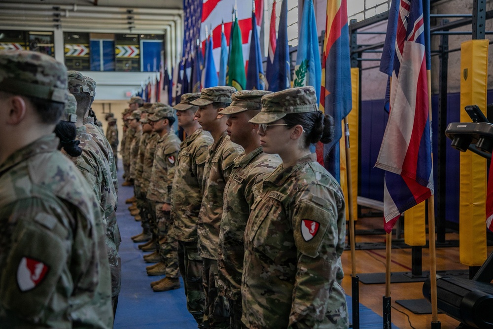 5th Engineer Battalion Welcomed Into the 1st Infantry Division During Patching Ceremony