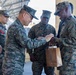 The Republic of Korea Sergeant Major of the Marine Corps visits MCRD San Diego