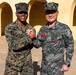 The Republic of Korea Sergeant Major of the Marine Corps visits MCRD San Diego
