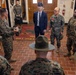 The Republic of Korea Sergeant Major of the Marine Corps visits MCRD San Diego