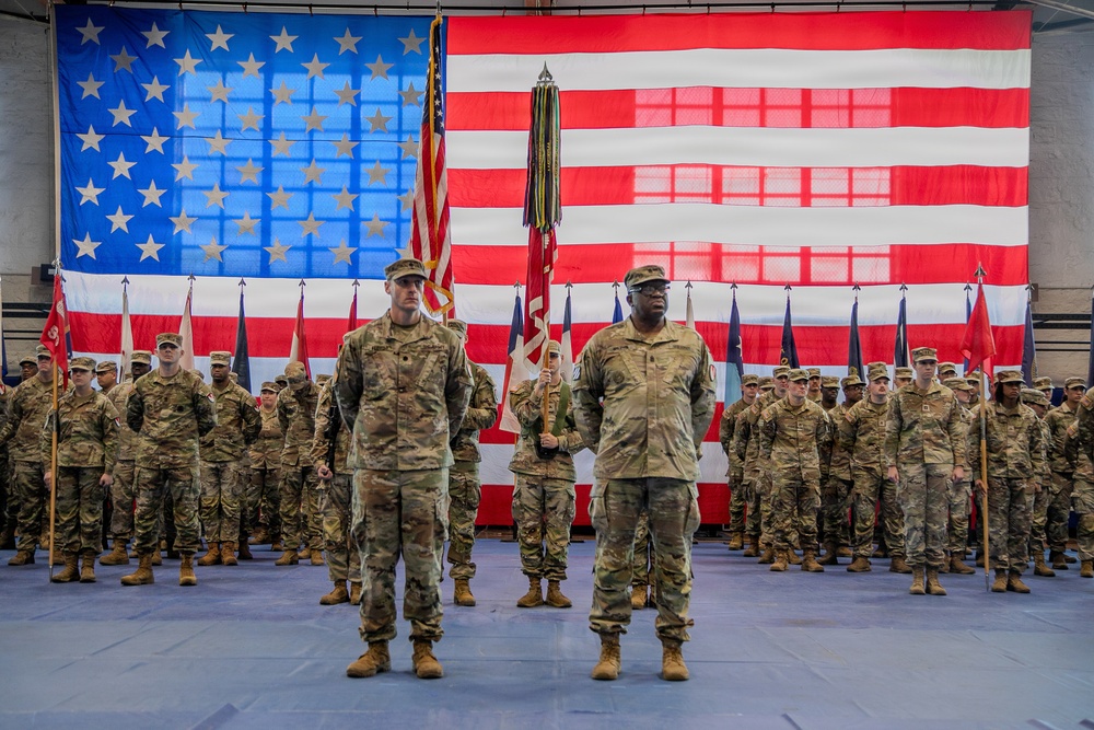 5th Engineer Battalion Welcomed Into the 1st Infantry Division During Patching Ceremony