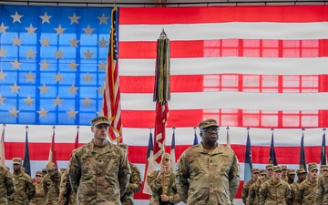 5th Engineer Battalion Welcomed Into the 1st Infantry Division During Patching Ceremony