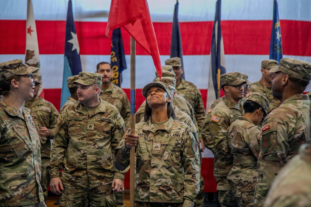 5th Engineer Battalion Welcomed Into the 1st Infantry Division During Patching Ceremony