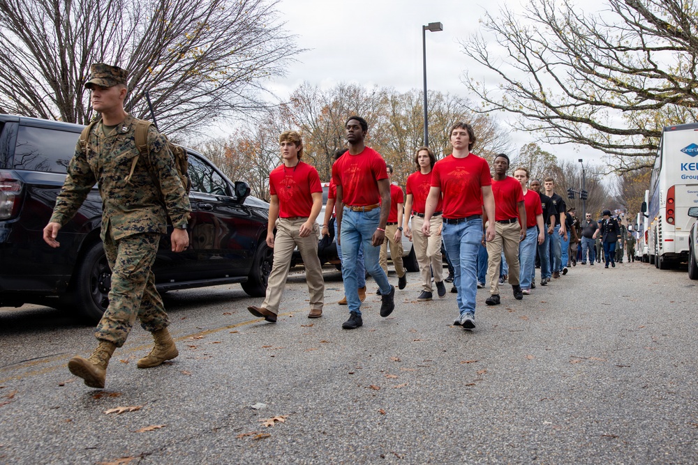 Auburn University Oath of Enlistment Ceremony