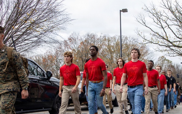 Auburn University Oath of Enlistment Ceremony