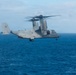 22nd MEU(SOC) | MV-22B Flight Operations Aboard the USS Iwo Jima