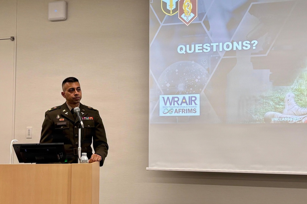 WRAIR strengthens global health partnerships at IPMHE 2025